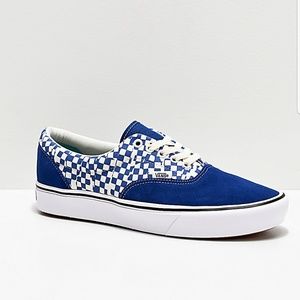 Van's CumfyCush Era Tear Check Suede Trim